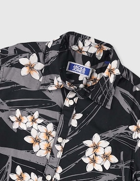 Camisa casual Jack & Jones de algodón manga corta para niño