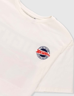 Playera That's It Hot Wheels manga corta para niño