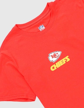 Playera NFL Kansas City Chiefs manga corta para niño