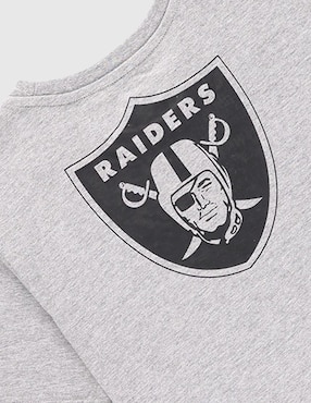 Playera NFL Raiders manga corta para niño