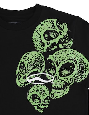 Playera Vans Invaded Space Ss manga corta para niño
