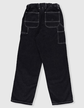 Jeans straight Jack & Jones lavado obscuro para niño