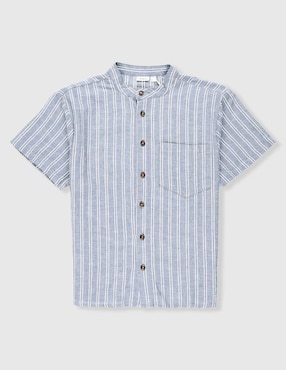 Camisa casual Name It de algodón manga corta para niño
