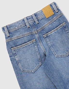 Jeans amplio Name It lavado obscuro para niño