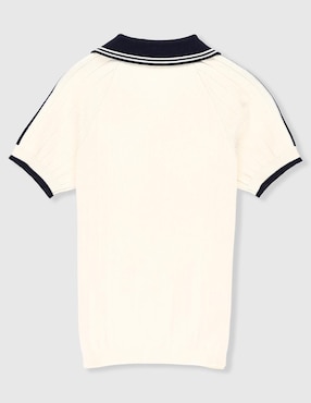 Playera tipo polo That's It de algodón para niño