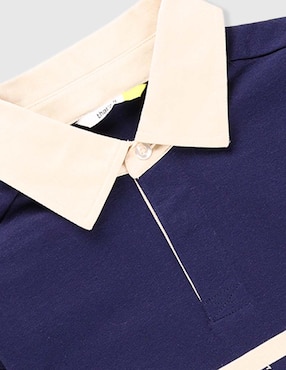 Playera tipo polo That's It de algodón para niño