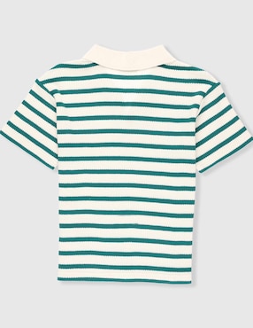 Playera tipo polo That's It de algodón para niño