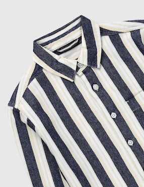 Camisa de vestir That's It de algodón manga larga para niño