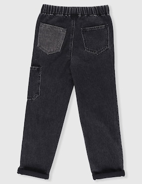 Jeans straight That's It lavado obscuro para niño