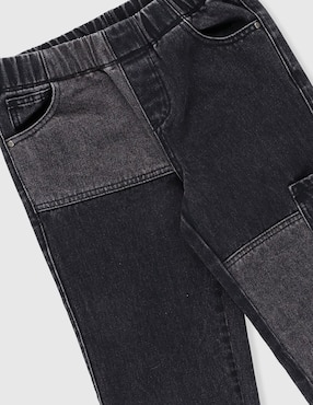 Jeans straight That's It lavado obscuro para niño