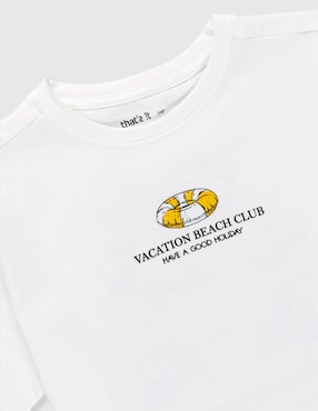 Playera That's It manga corta para niño