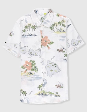 Camisa casual That's It de algodón manga corta para niño