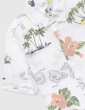 Camisa casual That's It de algodón manga corta para niño