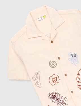 Camisa casual That's It de algodón manga corta para niño
