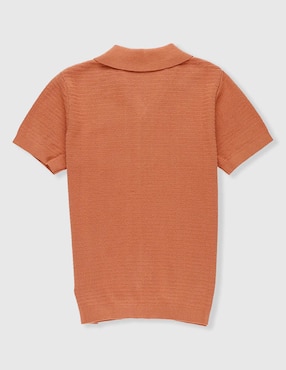 Playera tipo polo That's It de algodón para niño