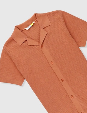 Playera tipo polo That's It de algodón para niño