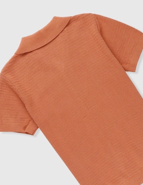 Playera tipo polo That's It de algodón para niño