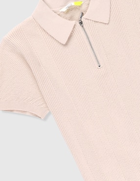 Playera tipo polo That's It de algodón para niño