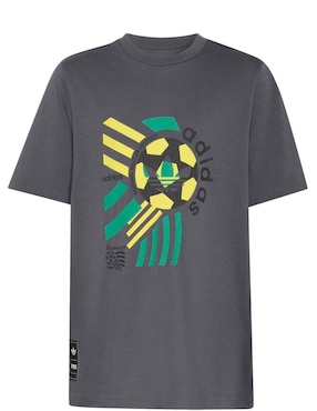 Playera Adidas Originals World Cup manga corta para niño