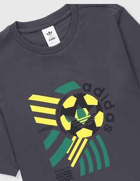 Playera Adidas Originals World Cup manga corta para niño