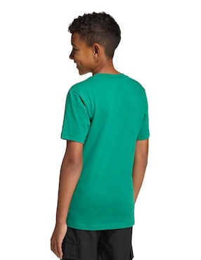 Playera adidas méxico fmf manga corta para infantil