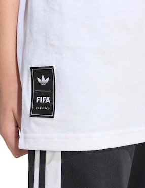 Playera Adidas Originals manga corta para niño