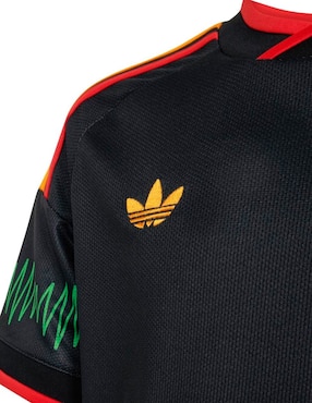Playera Adidas Jamaica x Bob Marley 2026 manga corta para niño