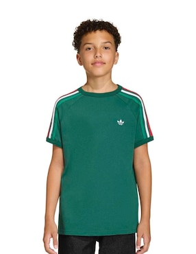 Playera Adidas Originals Adicolor manga corta para niño