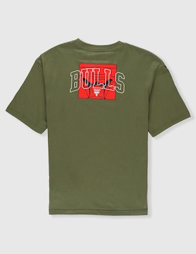 Playera Nba Chicago Bulls manga corta para niño