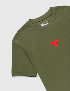 Playera Nba Chicago Bulls manga corta para niño