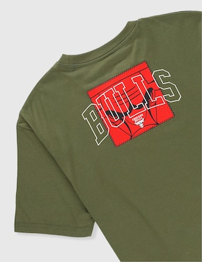 Playera Nba Chicago Bulls manga corta para niño