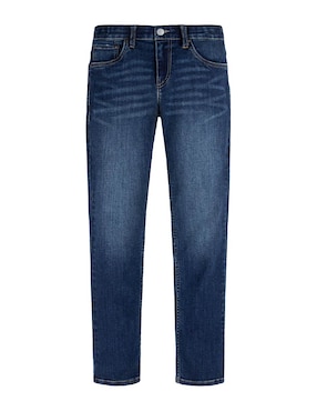 Jeans slim Levi's 81C751-M2J lavado obscuro para niño
