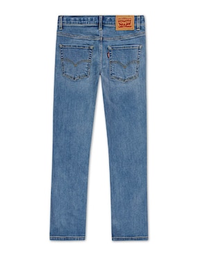 Jeans slim Levi's 91L202-BGN lavado medio para niño