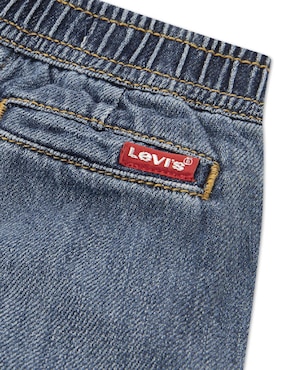 Jeans cargo straight Levi's lavado medio para niño