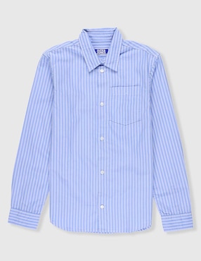Camisa casual Jack & Jones de algodón manga larga para niño