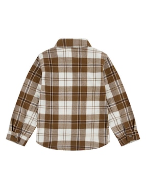 Camisa casual Levi's de algodón manga larga para niño