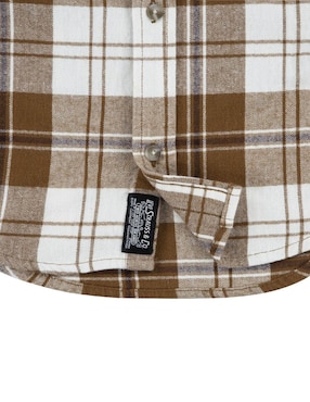 Camisa casual Levi's de algodón manga larga para niño