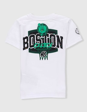 Playera NBA Boston Celtics manga corta para niño
