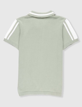 Playera tipo polo That's It de algodón para niño