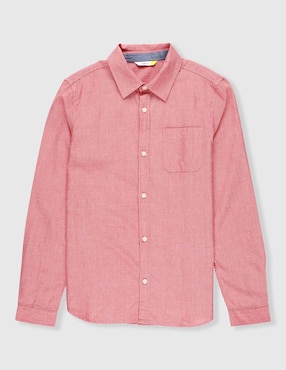 Camisa casual That's It de algodón manga larga niño