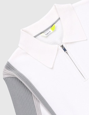 Playera tipo polo That's It de algodón para niño