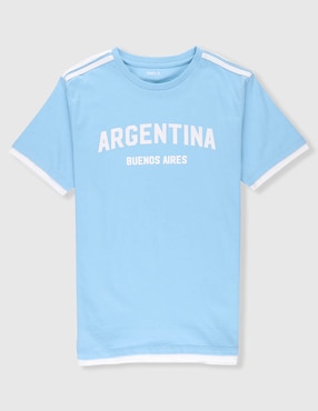 Playera That's It Argentina manga corta para niño
