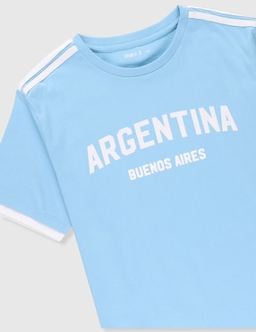 Playera That's It Argentina manga corta para niño