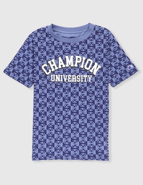 Playera Champion manga corta para niño