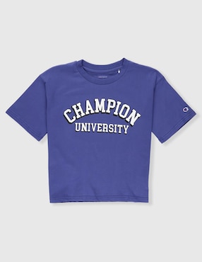 Playera Champion manga corta para niño