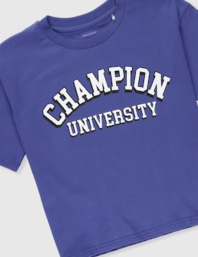 Playera Champion manga corta para niño