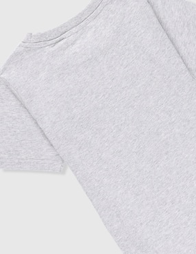 Playera Champion manga regular para niño