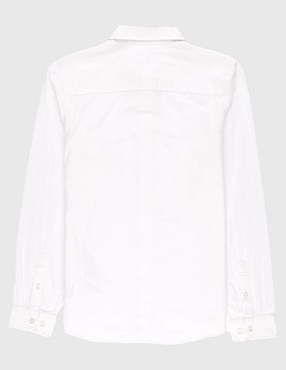 Camisa casual Jack & Jones de algodón manga larga para niño