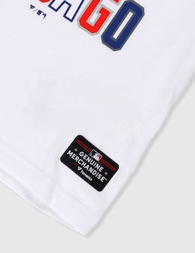 Playera MLB Chicago Cubs manga corta para niño