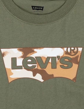Playera Levi's manga corta para niño